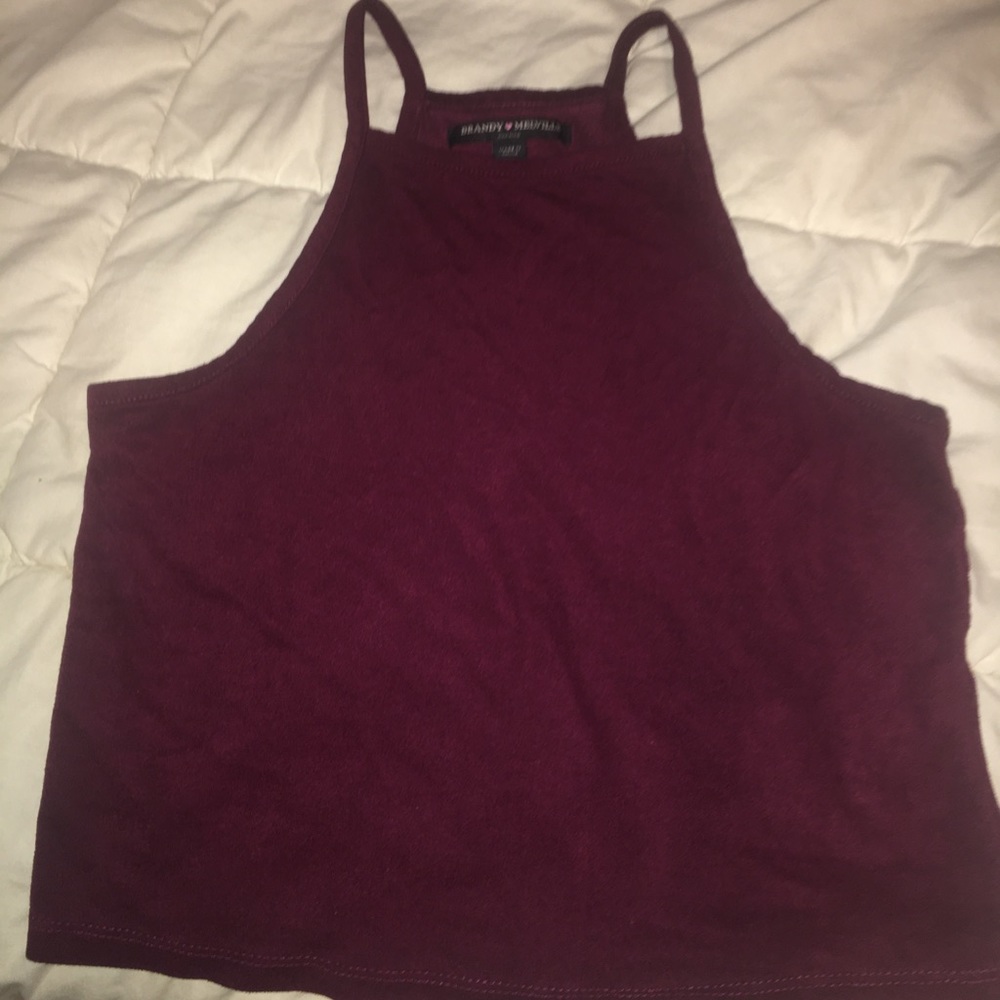 Velvet Brandy crop top